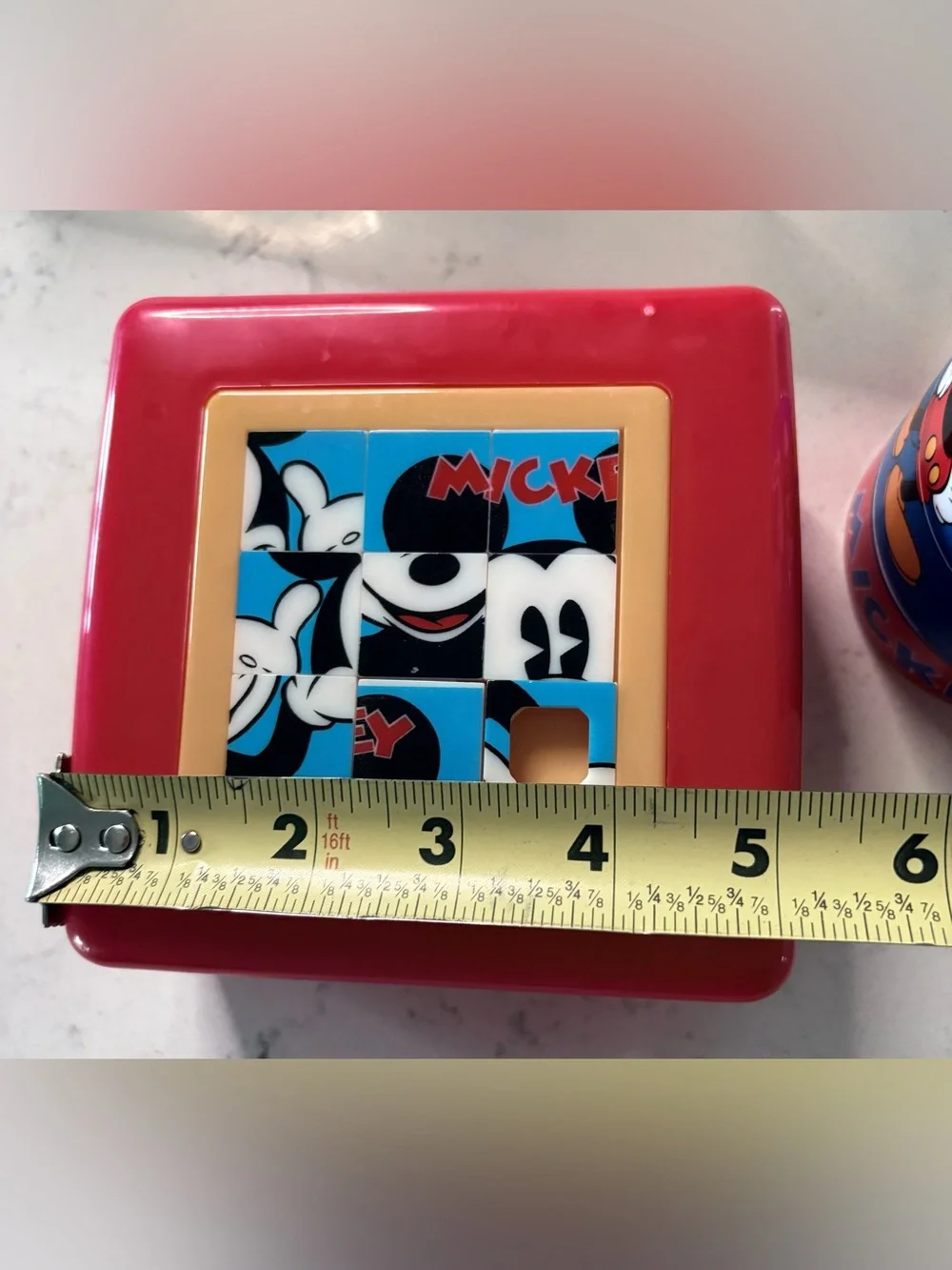 Disney Vintage Snack Puzzle Cup & Snack Box & Clear Case